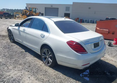 2016 Mercedes-Benz S 550 4Matic из США, поврежденный, VIN WDDUG8FB9GA227461
